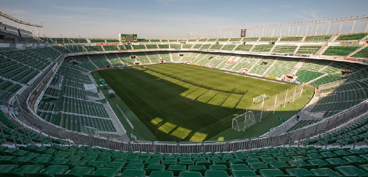 El estadio Martínez Valero 